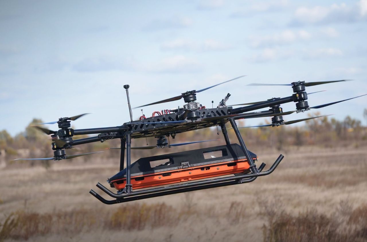 Ukraine becomes the first country in the world to develop evacuation drones