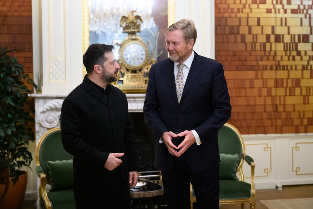President of Ukraine met with King Willem-Alexander of the Netherlands